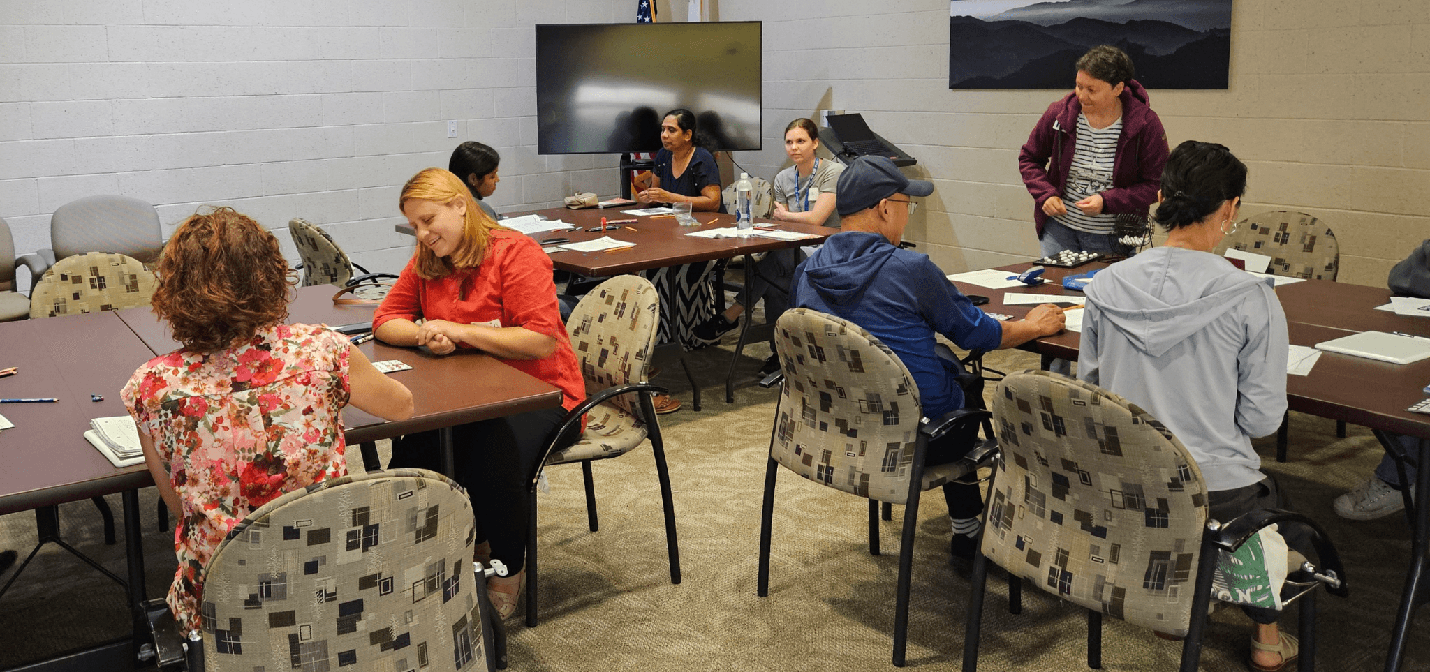 English-language Conversation Group at Prueter Library